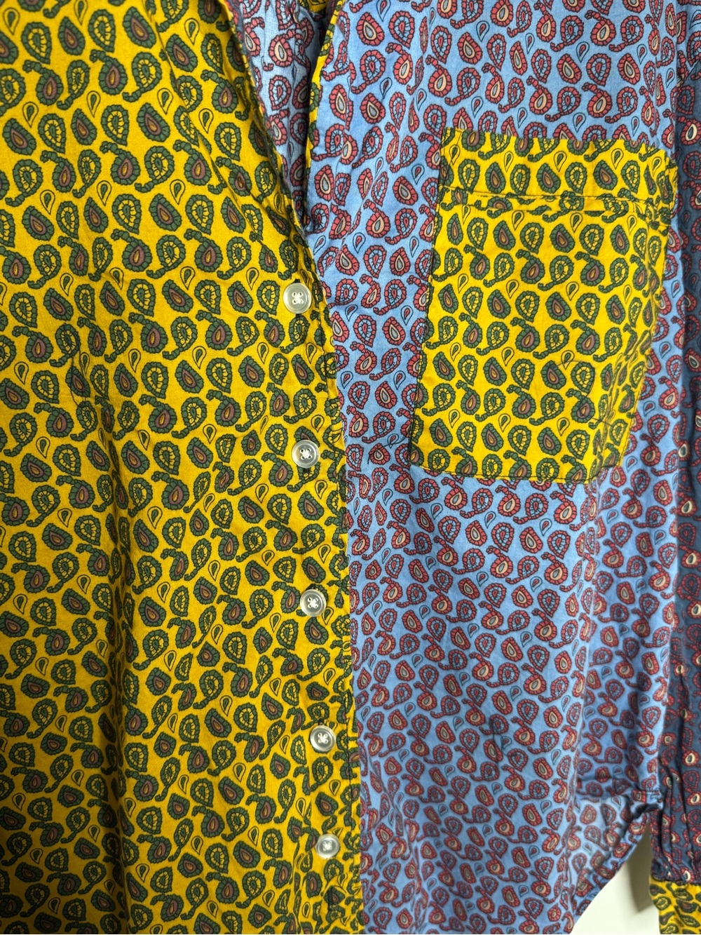 Urban Outfitters Penny PJ Mix Print Shirt - Picture 5 of 11